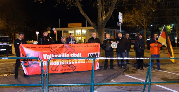 Für den 9. November 2013 plant die NPD Trier eine Tagung mit Podiumsdiskussion ...